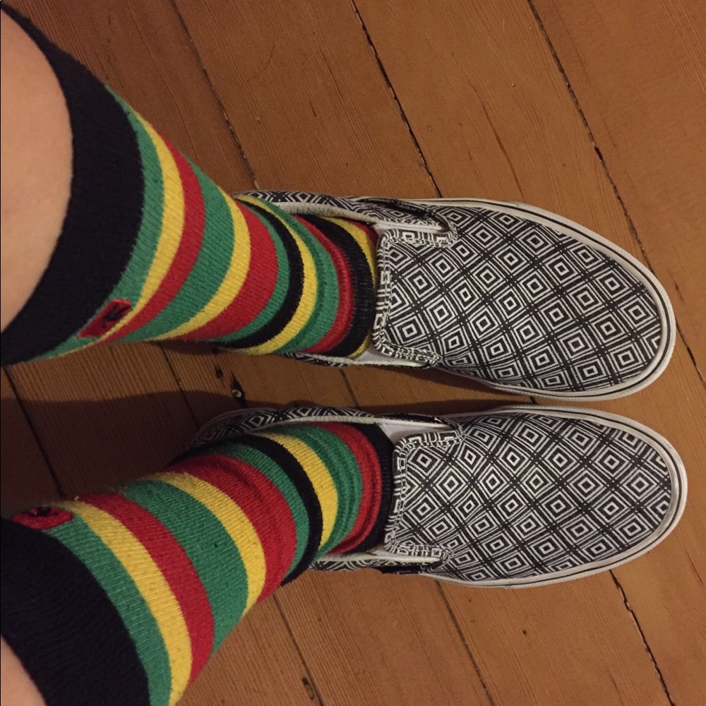Vans- rad slip on 🌈